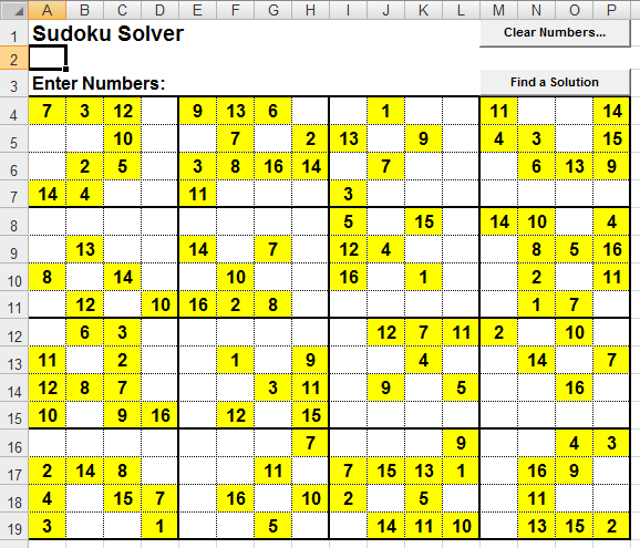 Sudoku Solver Tool