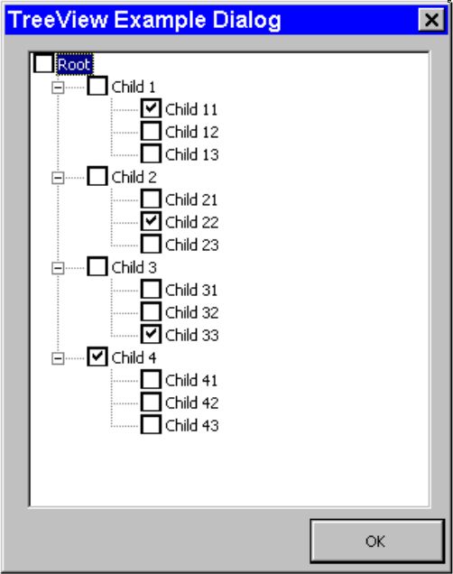 TreeView control example